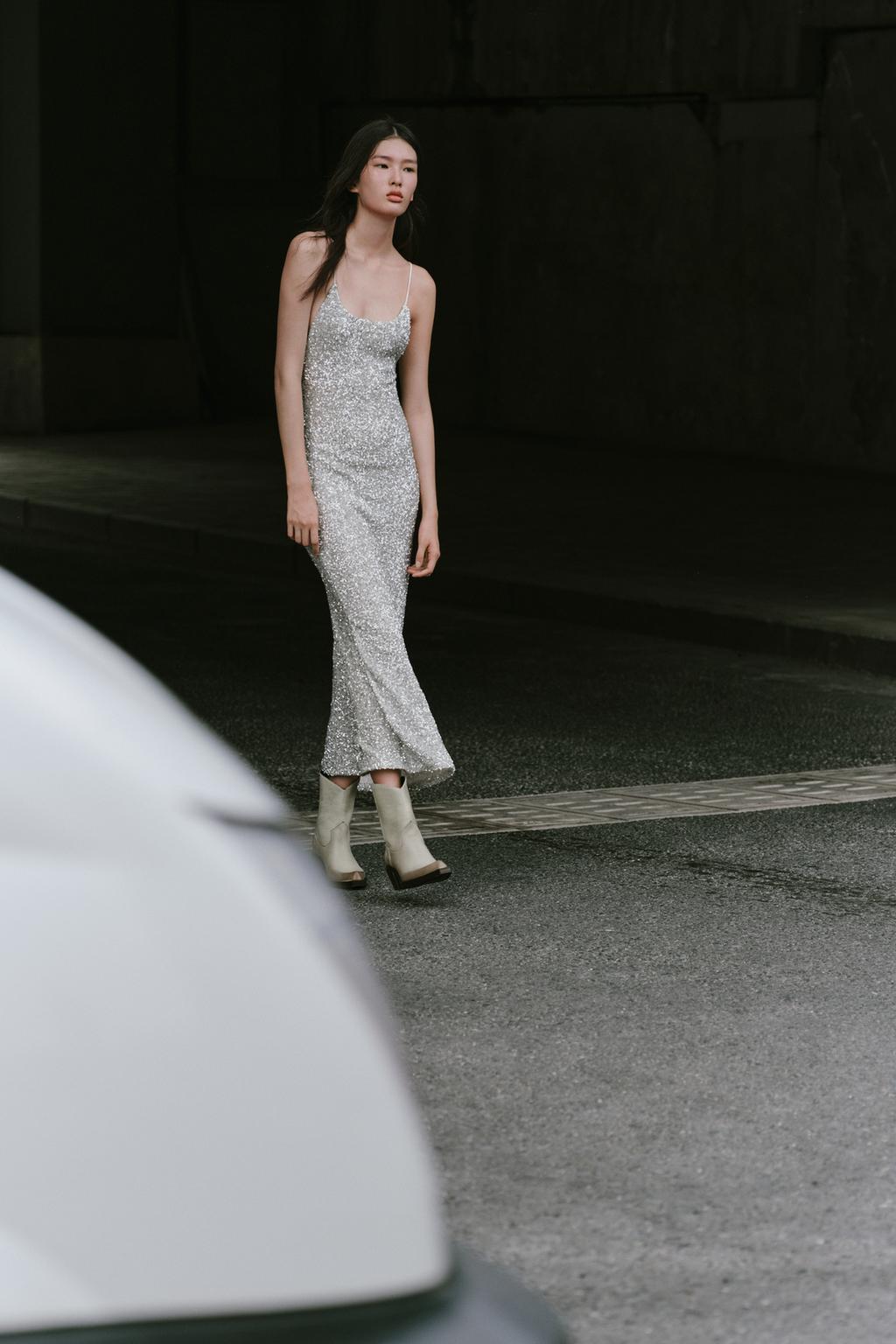 Shannyn Sequins Party Dress