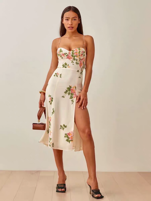 Sandra Summer Floral Print Dress