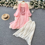Michelle Summer Two Piece Vacation Dress