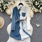 Marie Summer Denim Dress