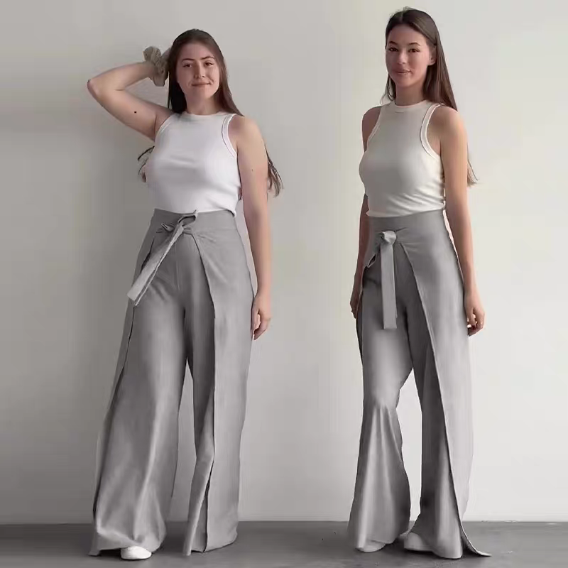 Michelle Summer Wrap Trouser