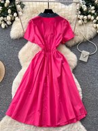 Charlize Summer Shirt Dress