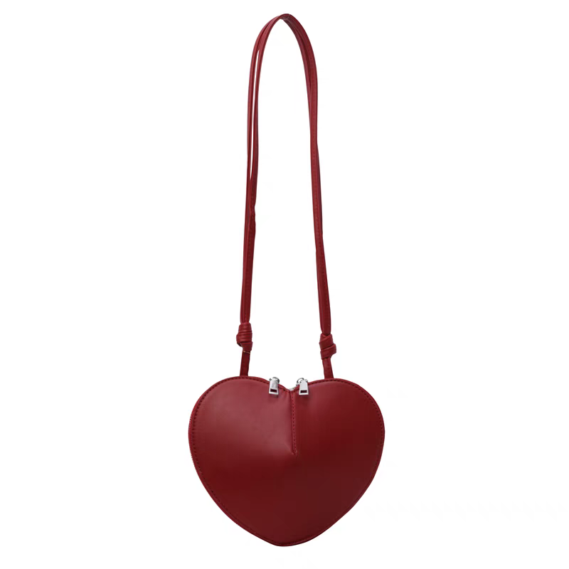 Heart Shaped CrossBody Bag