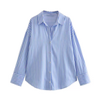 Yami Stripe Loose Shirt