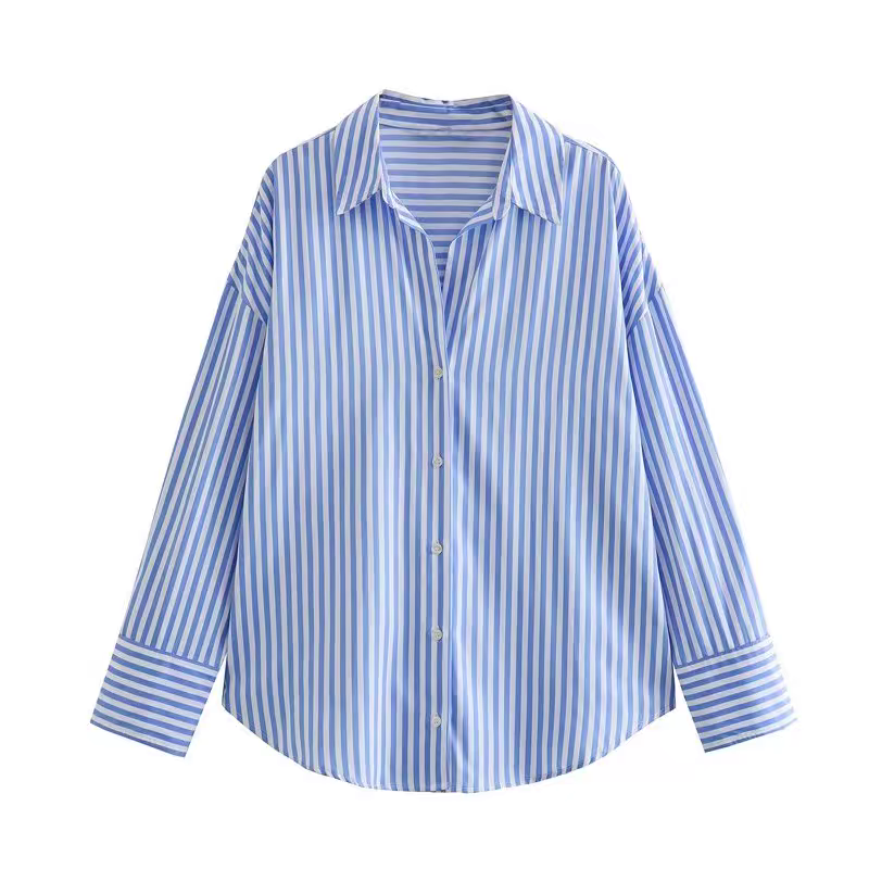 Yami Stripe Loose Shirt