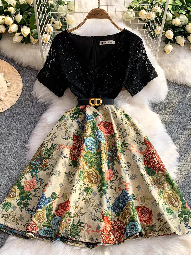 Eliot Summer Celebrity Printed Dress - 24th Spoke