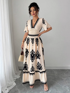 Rachel Summer Vacation Long Dress