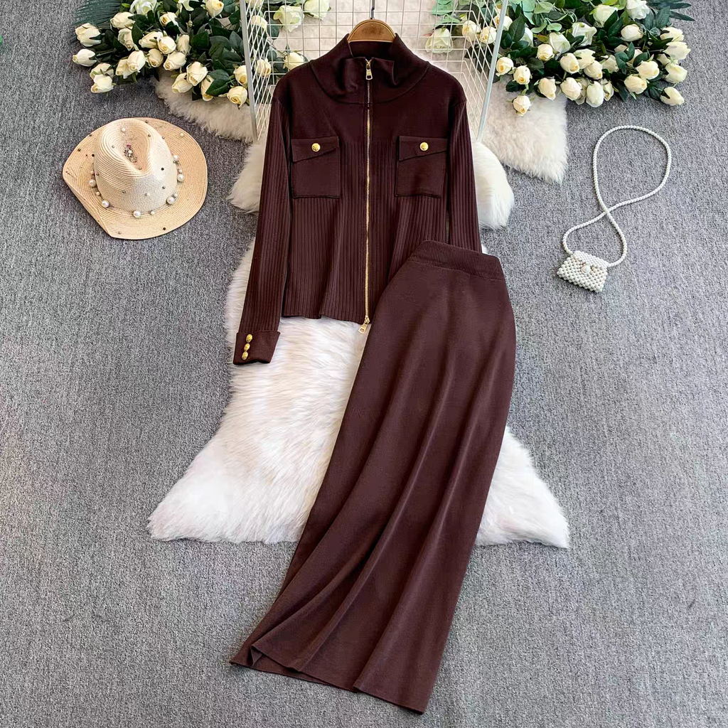 Rihanna Winter Coord Set