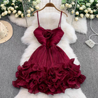 Christina Summer Ruffle Luxury Princess Dress