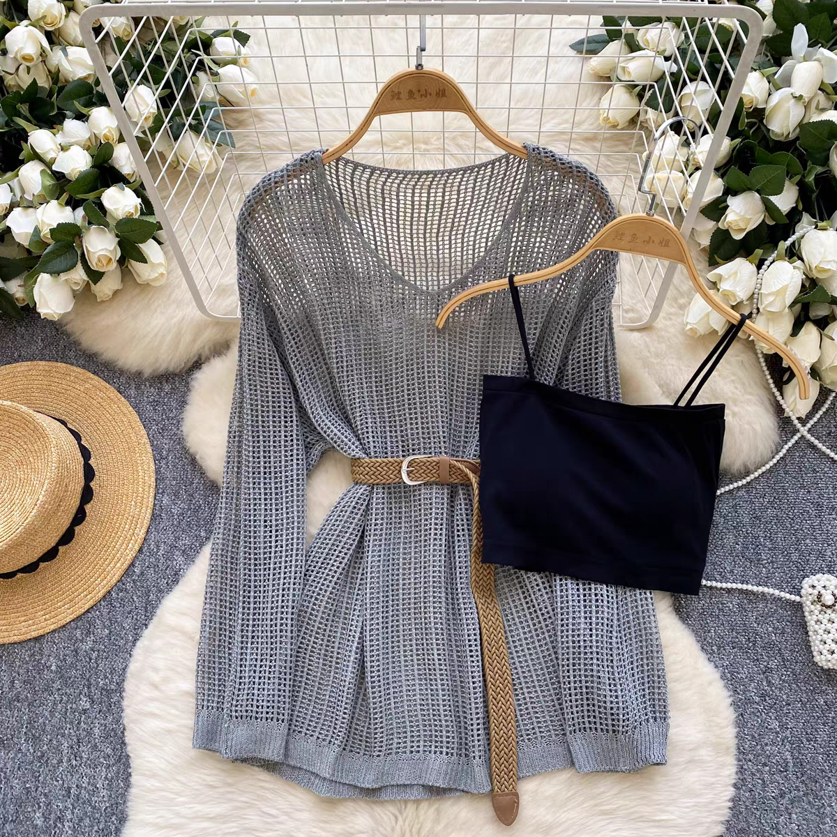 Amber Summer Beach Vacation Two Piece Top