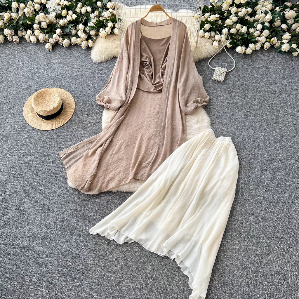 Michelle Summer Two Piece Vacation Dress