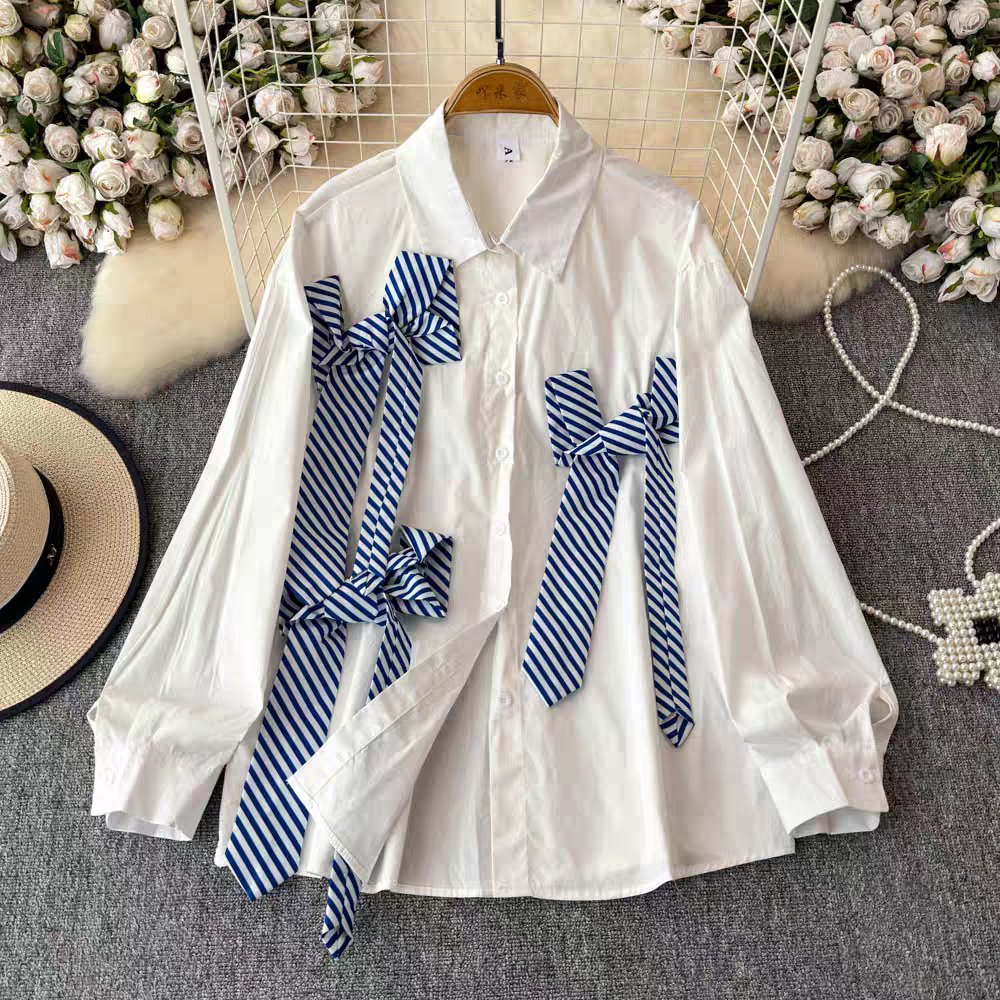Scarlett Summer Bow Shirts - 24th Spoke