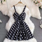 Georgine Summer Polka Dot Dress - 24th Spoke