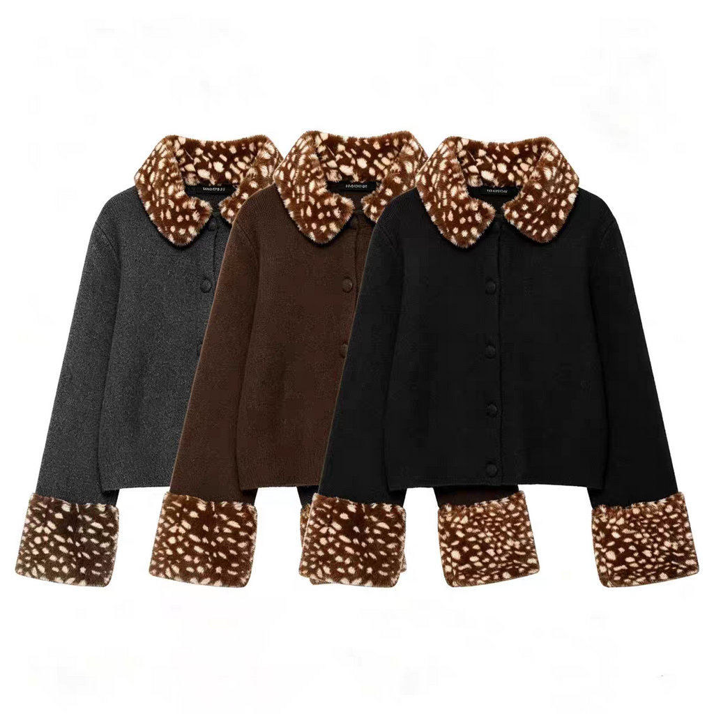 Scarlett Deer Print Jacket