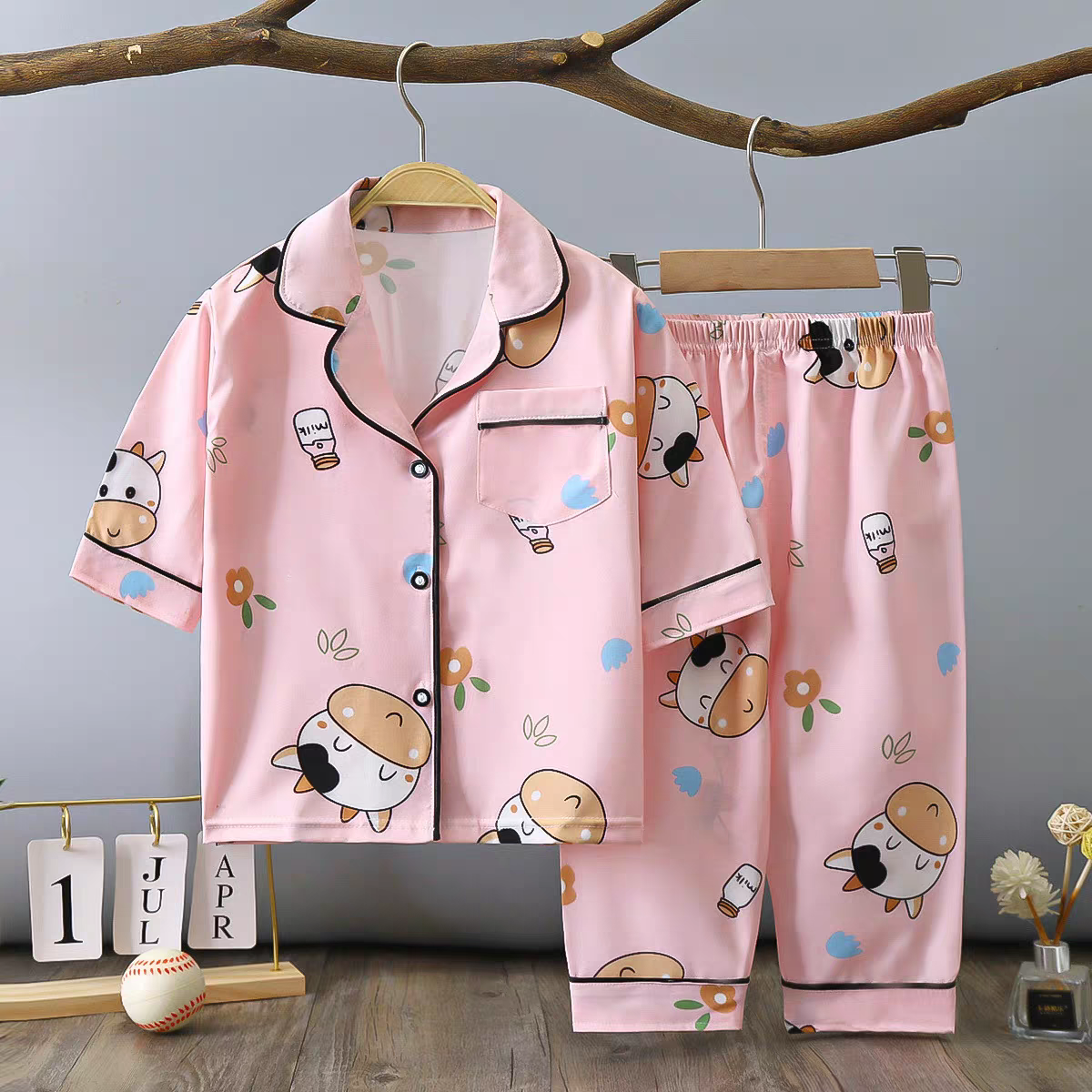 Kids Summer Pajamas Set