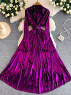 Alison Metallic Dress - 24th Spoke