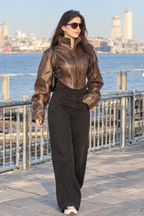 Natalie Pu Cropped Jacket