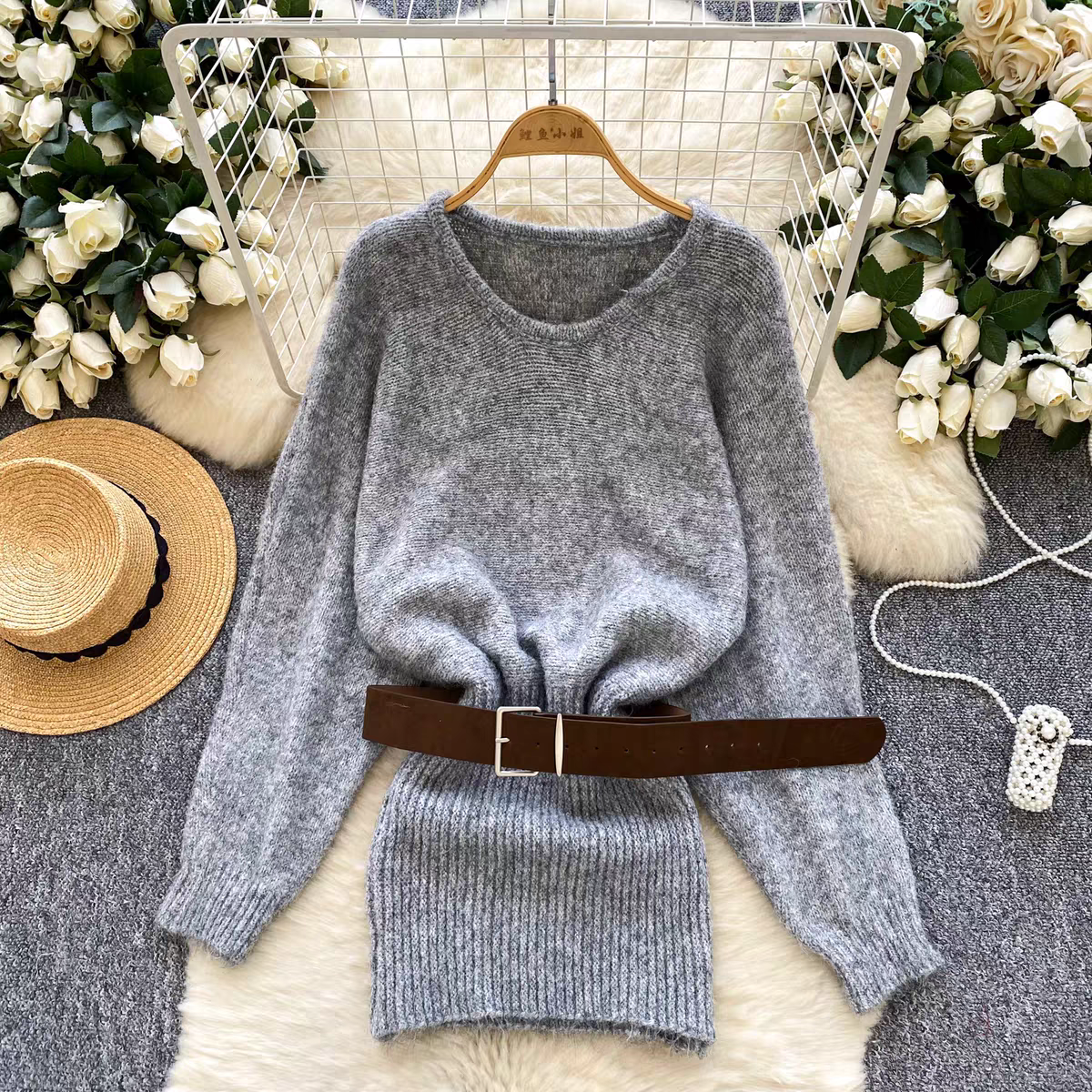 Naomi Winter Sweater Dress - 24th Spoke