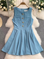 Malin Summer Denim Dress