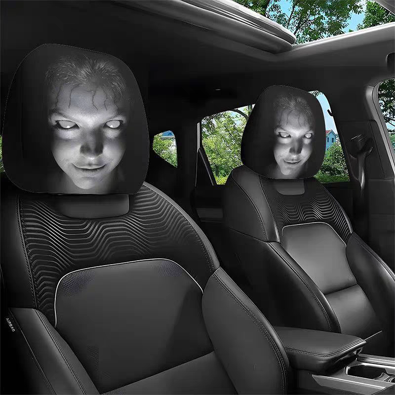 Ghost Head Rest Cover