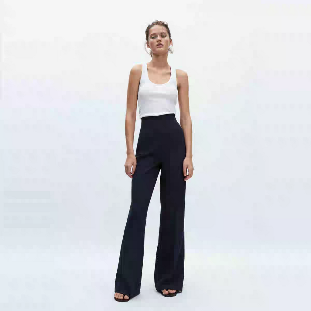Marie Zara High Waist Flare Trouser