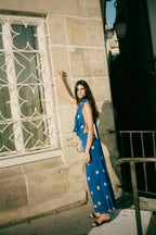 Alyssa Zara Summer Polka Dot Summer Vacation Party Dress