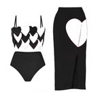 Olivia Beach Wear Three Piece Swim Suit