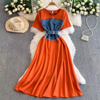 Diana Summer Denim Long Dress