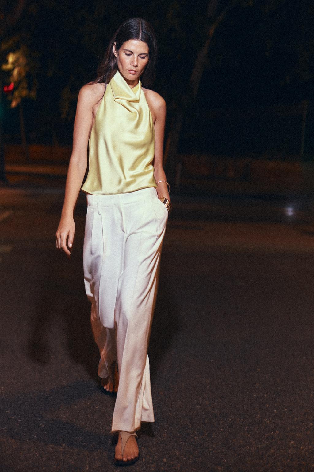 Olivia Summer Satin Top