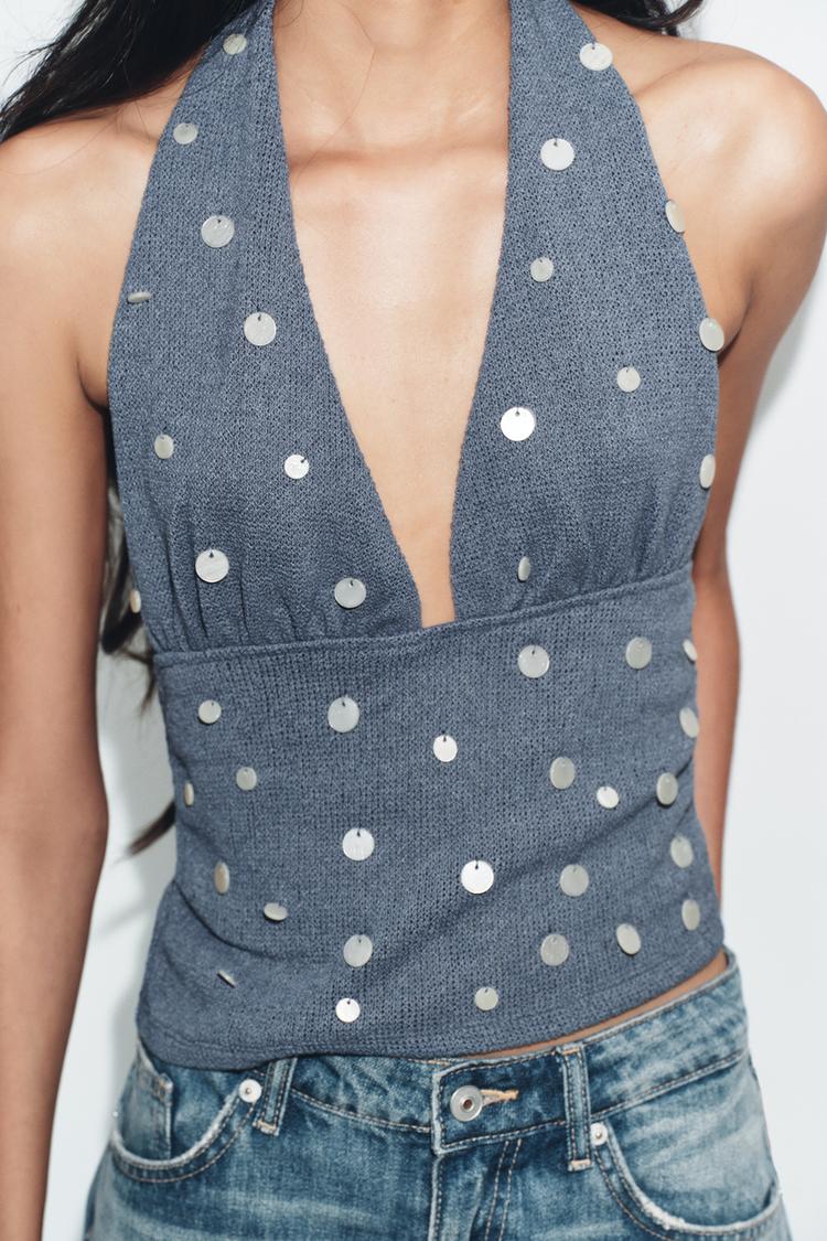 Rihanna Summer Halter Top