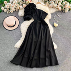 Naomi Summer Off Shoulder Luxury Dress