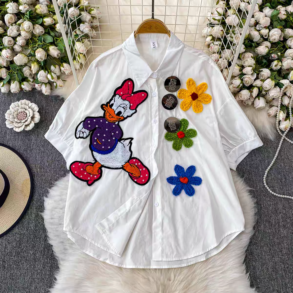 Bianca Summer Luxury Donald Shirt - 24th Spoke