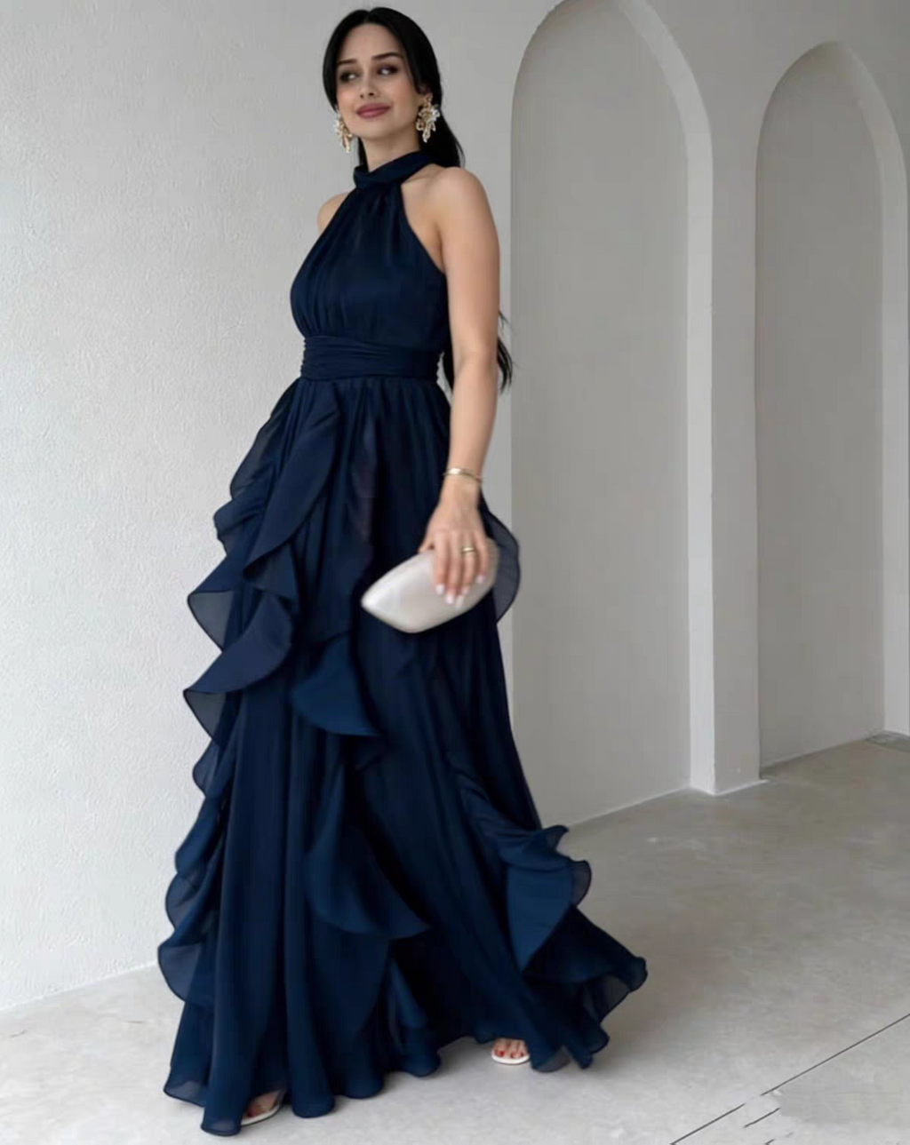 Keira Ruffle Dress