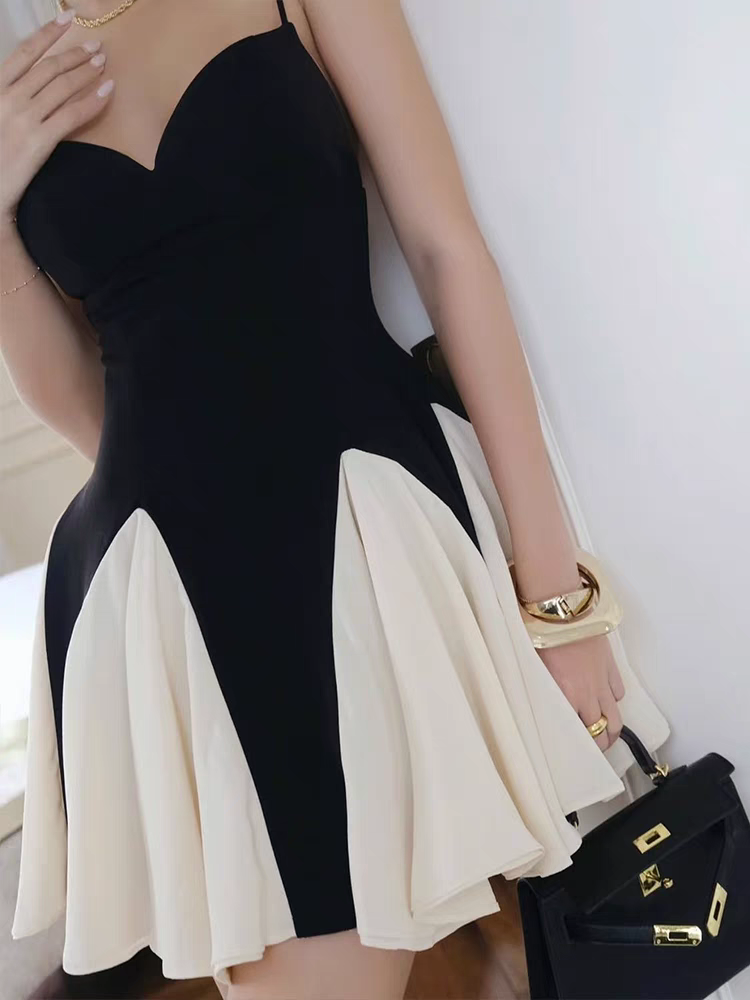 Lyndsy Summer Short Party Flare Dress - 24th Spoke