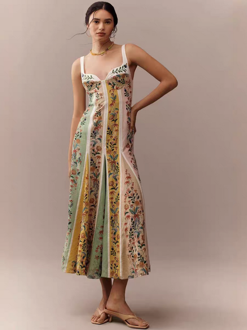 Noomi Summer Linen Long Dress