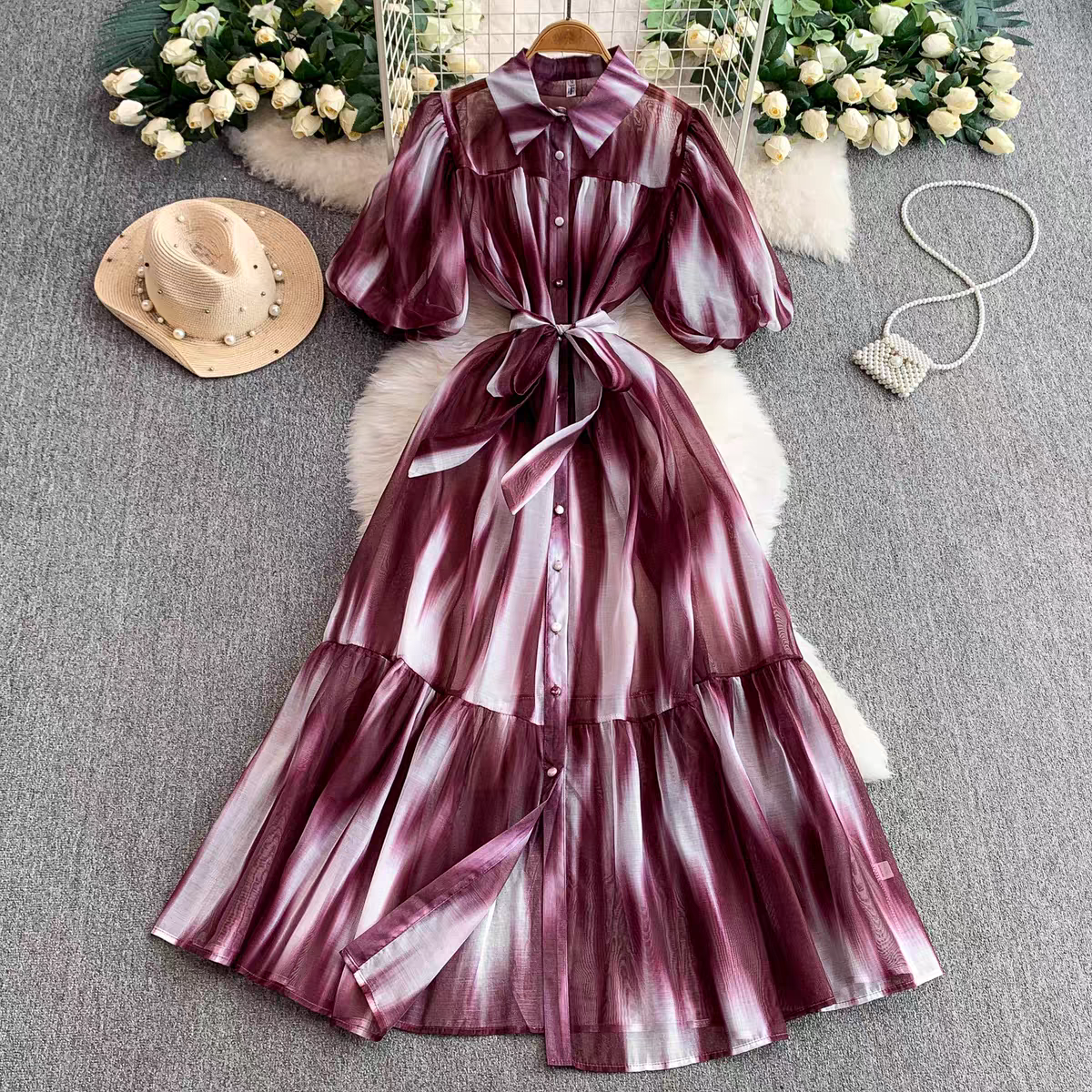 Olivia Summer Retro Dress