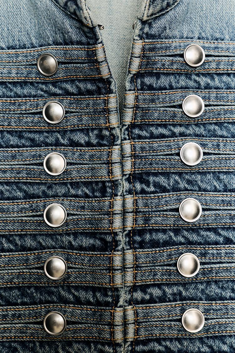 Teresa Napoleon Denim Jacket – 24th Spoke