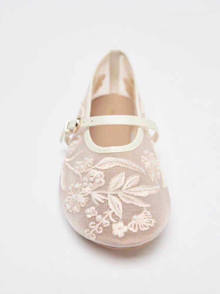 Michelle Pearl Flats