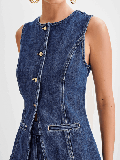 Ashley Summer Denim Set