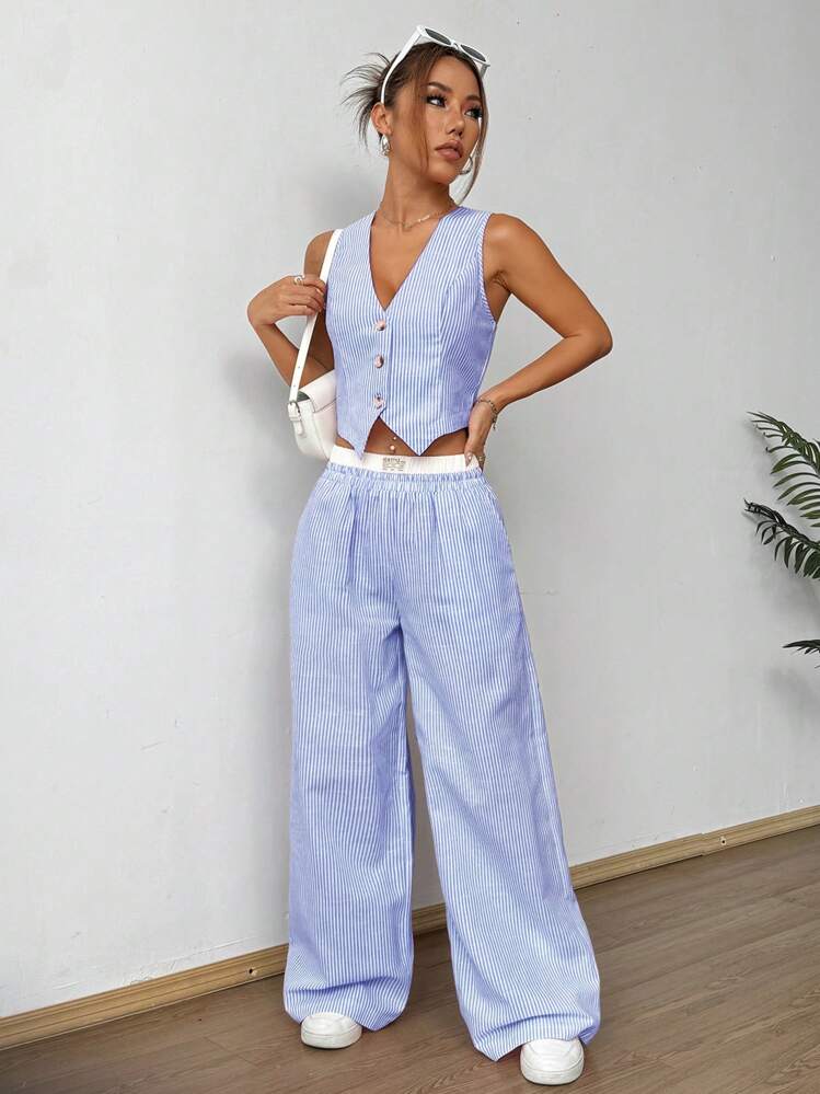 Elliot Summer Stripe Coord Set