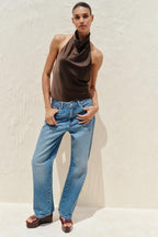 Olivia Summer Satin Top