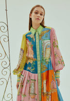 Rihanna Summer Printed Dress