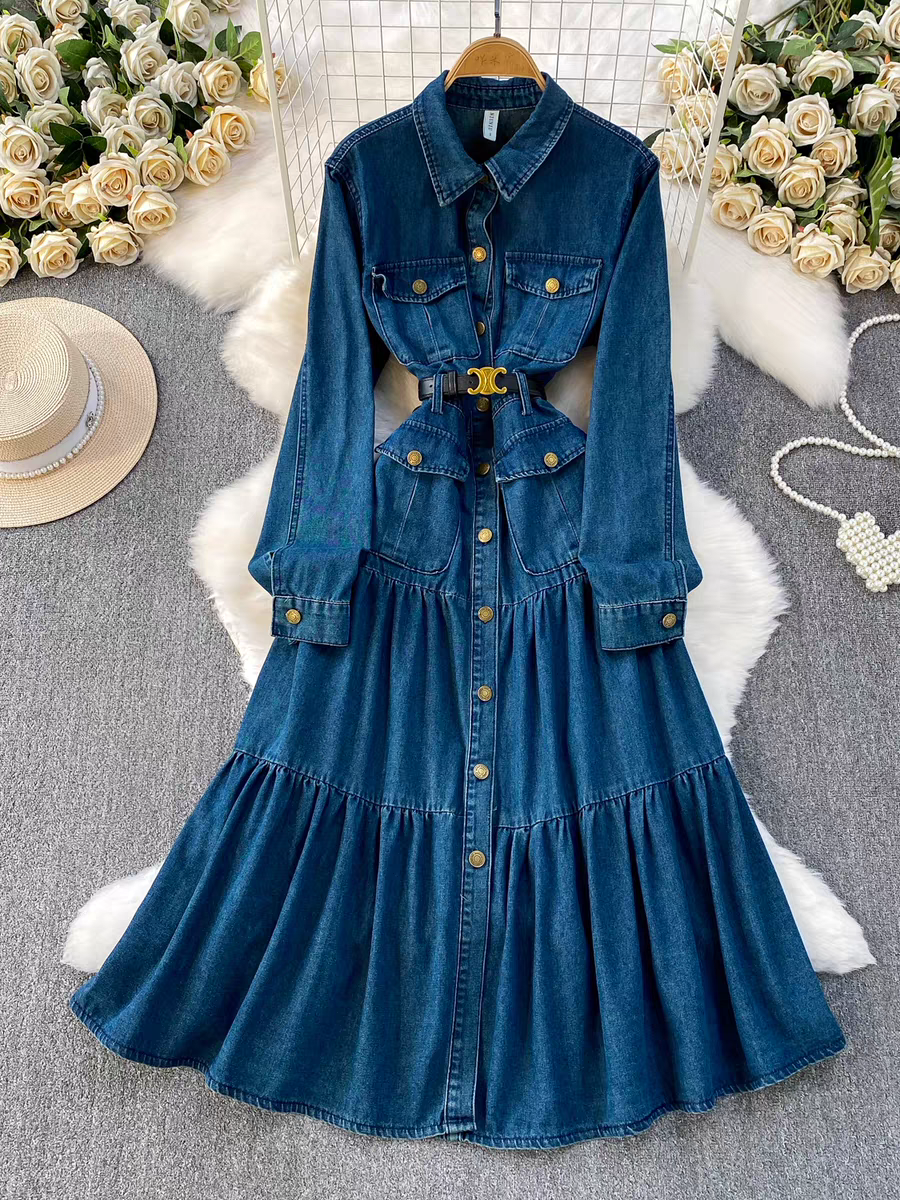 Scarlett Summer Denim Dress