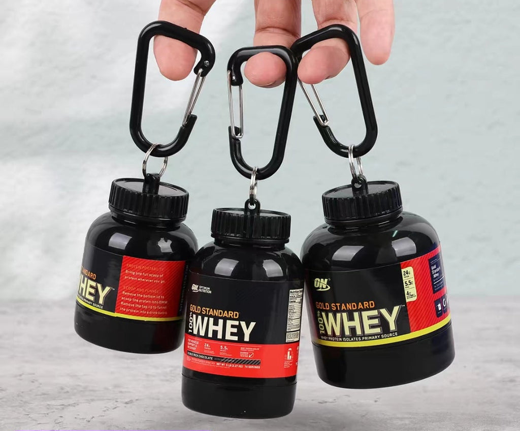 Protein Powder Shake Box + Key Chain (Buy One Get Two Free)