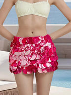 Amanda Summer Vacation Viral Shell Skirt