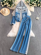 Sophia Winter Denim Set