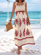 Natalie Summer Vacation Beach Dress
