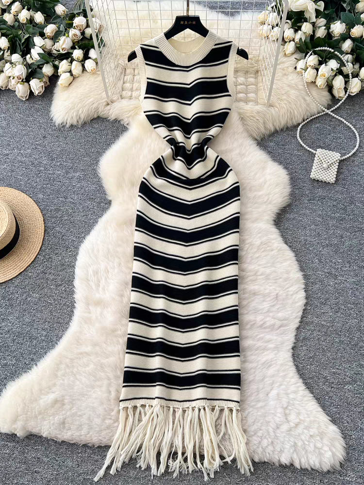 Olivia Summer Tassel Dress