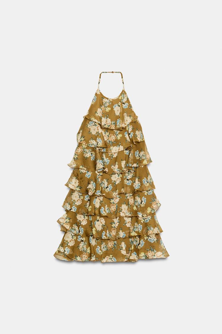Mila Summer Floral Layered Dress