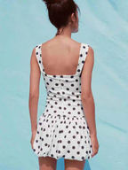 Rachel Summer Polka Dot Dress - 24th Spoke